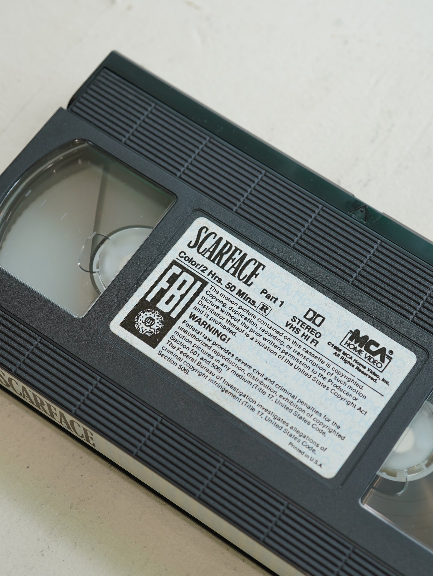 Scarface VHS