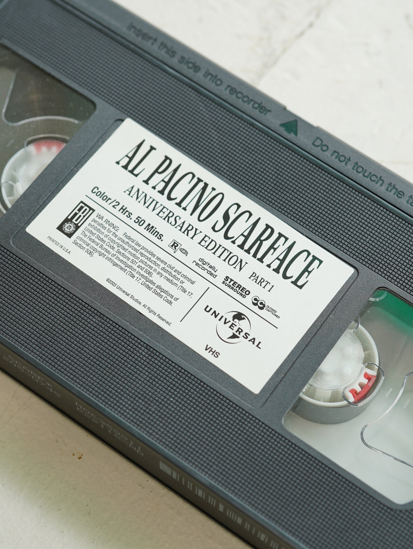 Scarface VHS Anniversary Edition