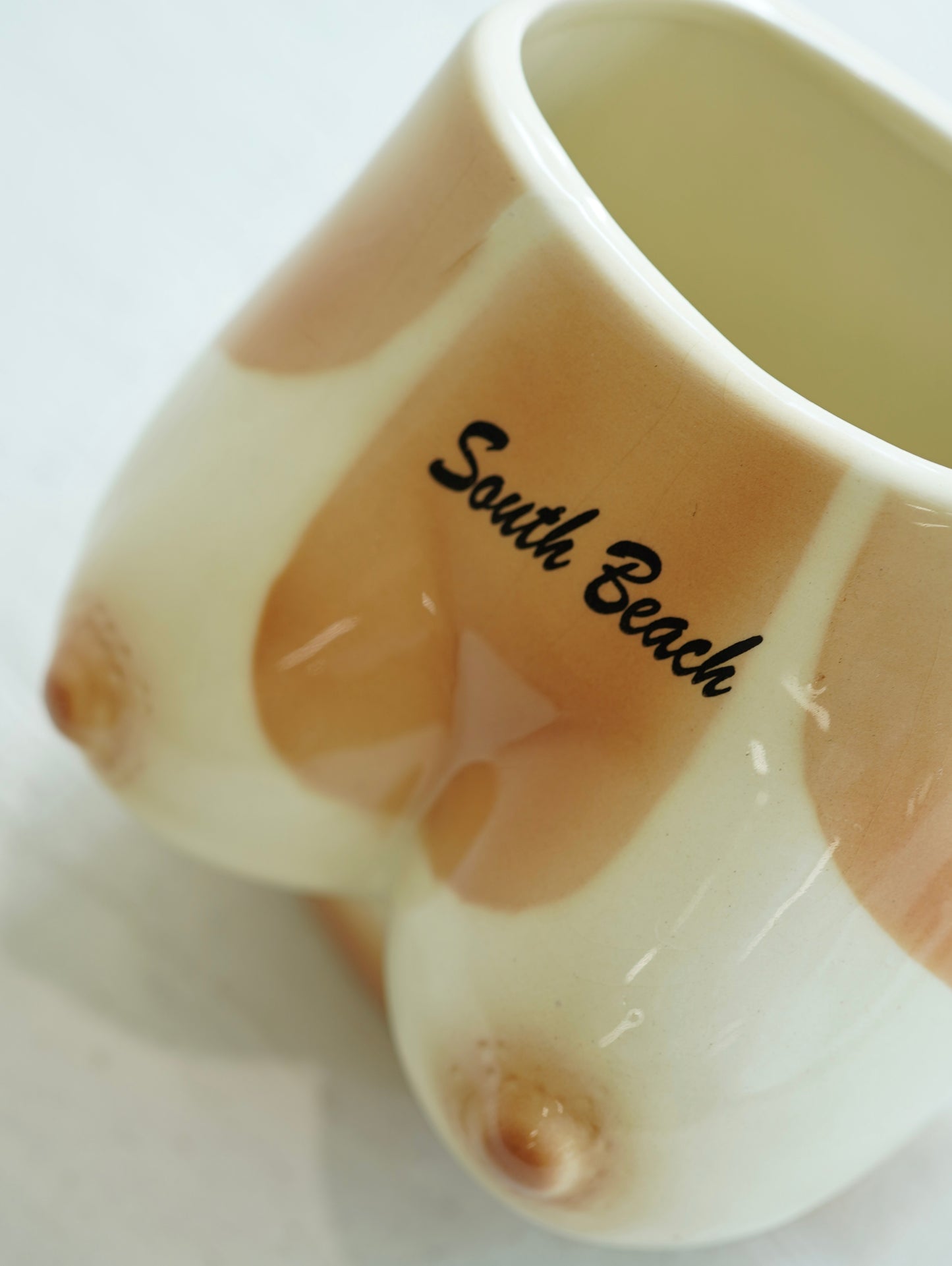 South Beach, Miami Souvenir Boobs Mug