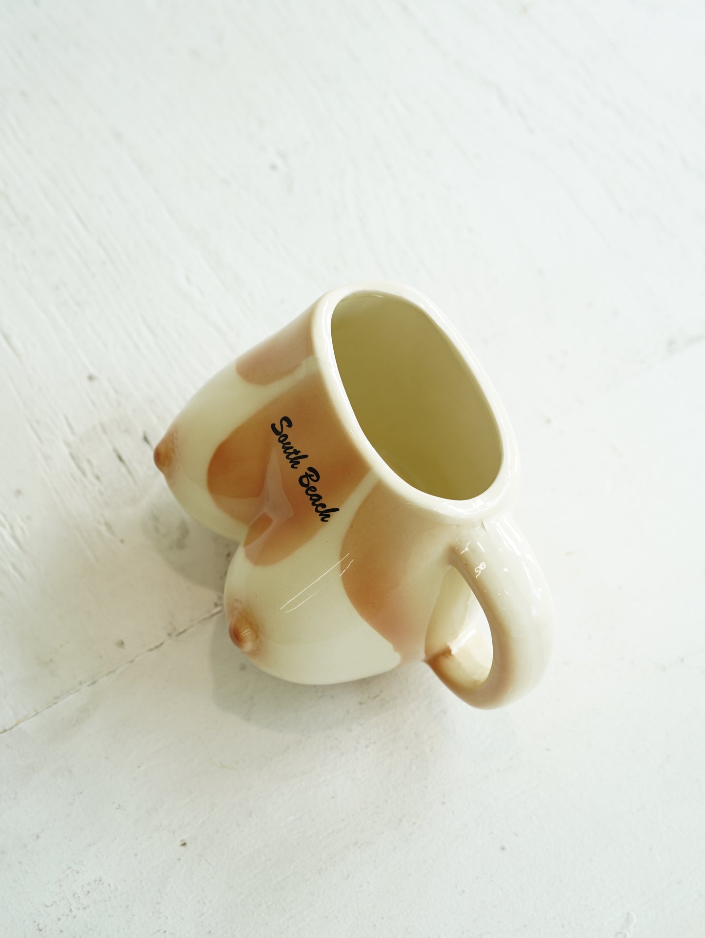 South Beach, Miami Souvenir Boobs Mug