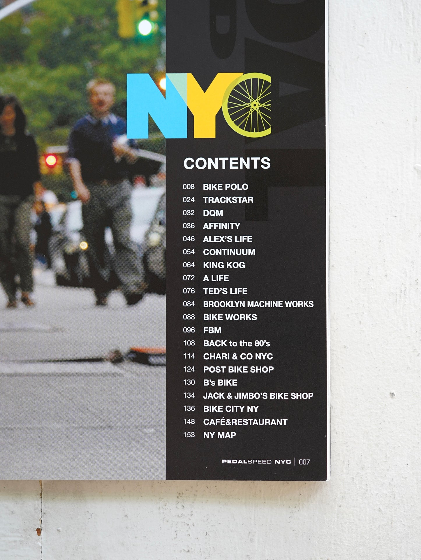 Slon Books - Daytona特別編集 "PEDAL SPEED NYC"