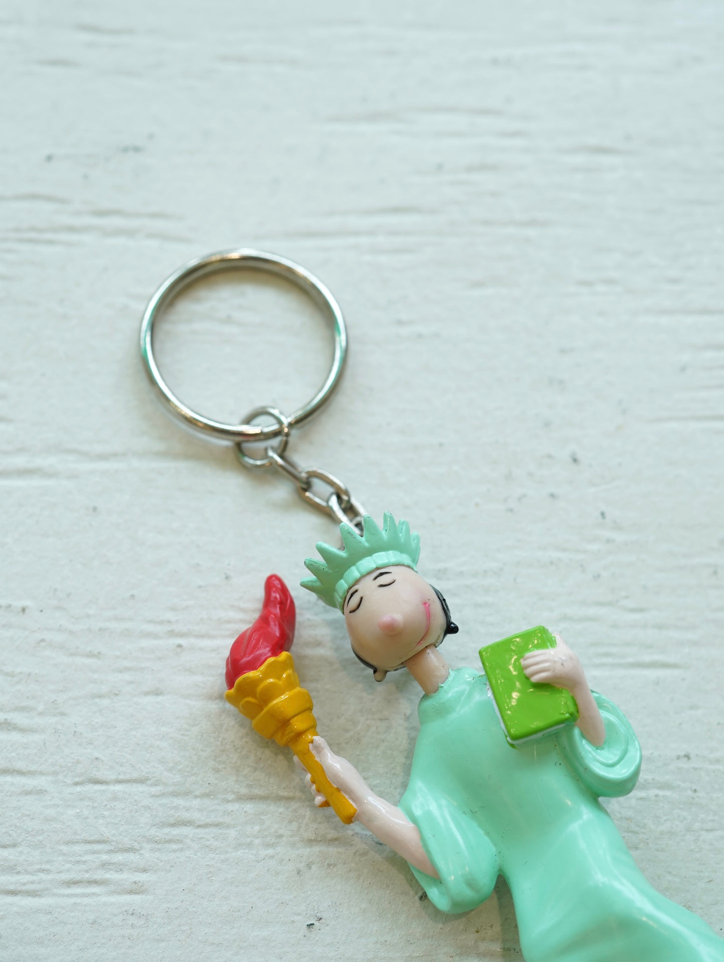 Olive Oyl as The Statue of Liberty Keychain