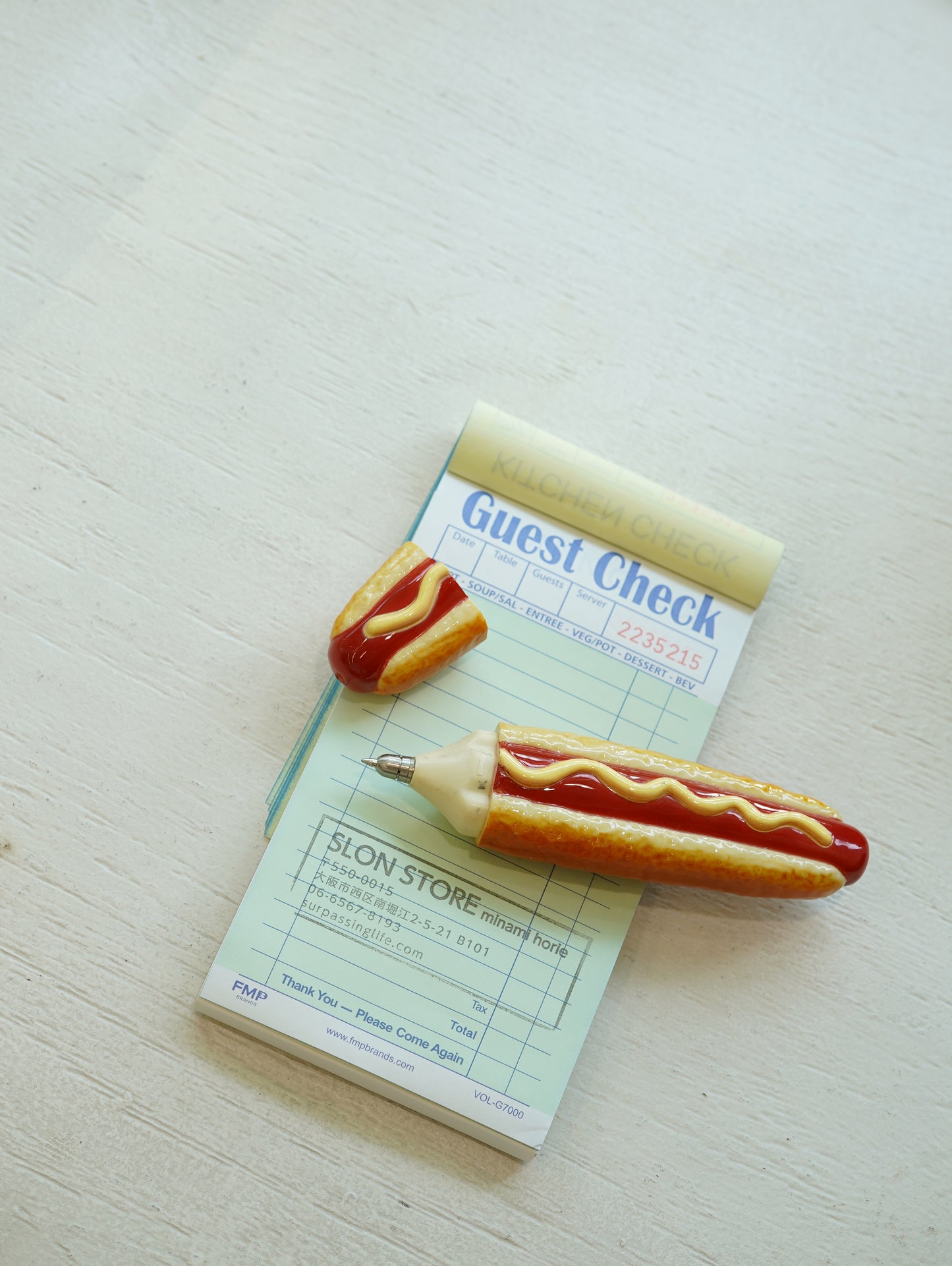 Hot Dog Magnet/Pen