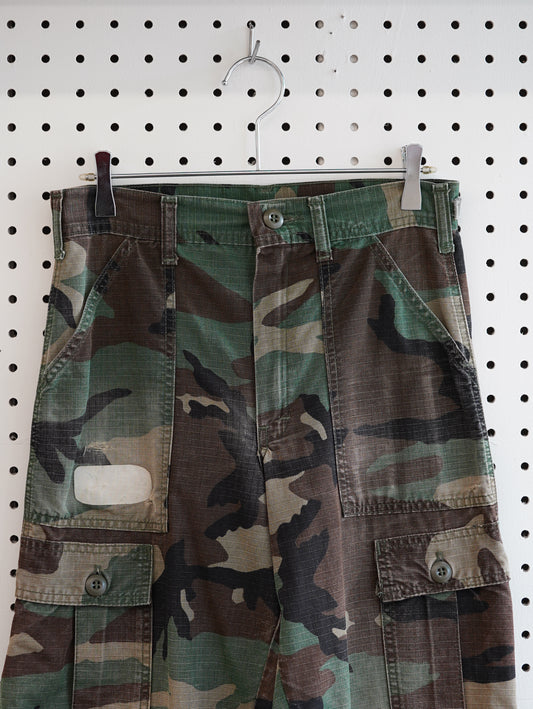 GUNG HO Military Cargo Pants - Woodland Camo