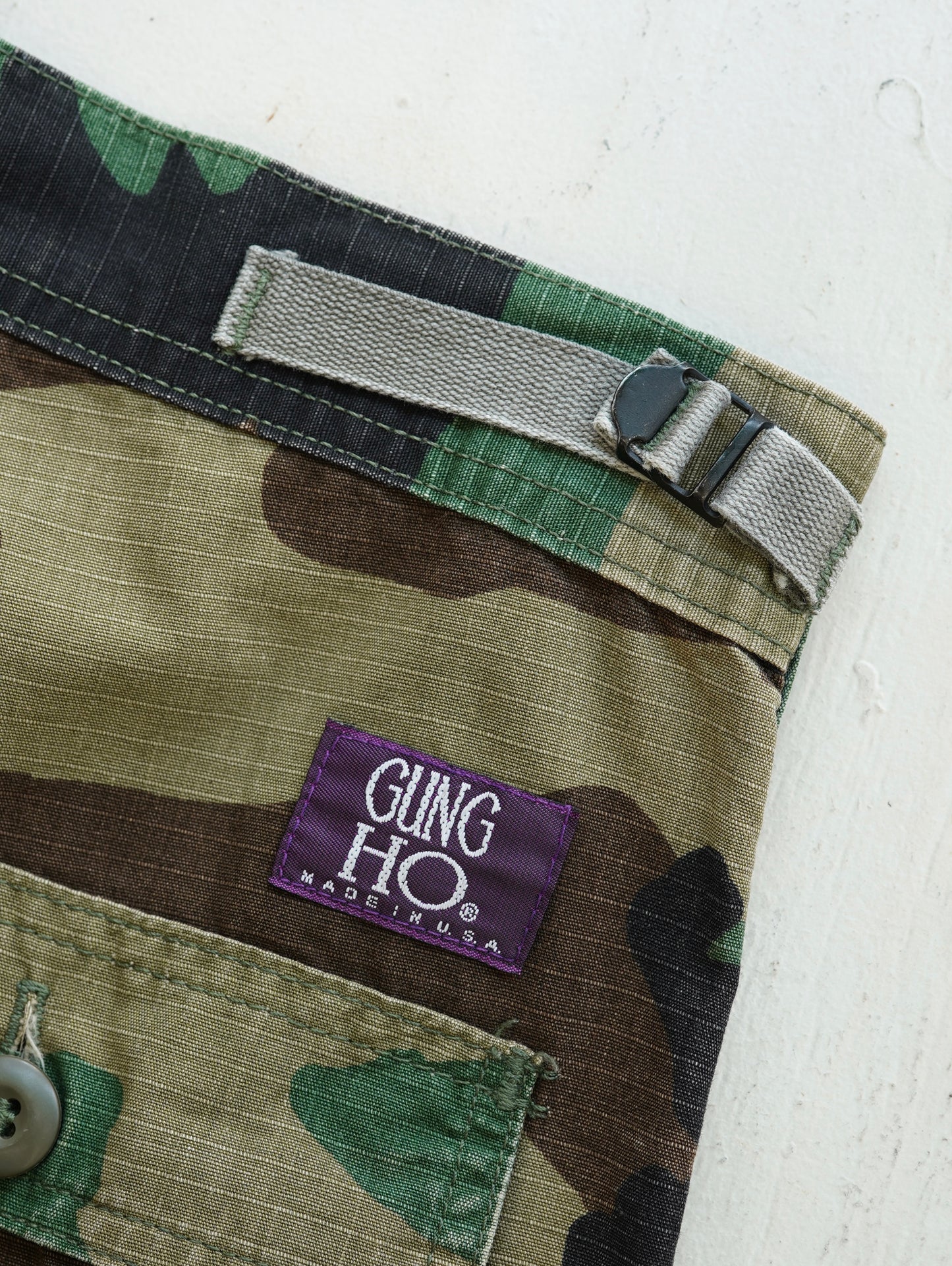 GUNG HO Military Cargo Pants - Woodland Camo