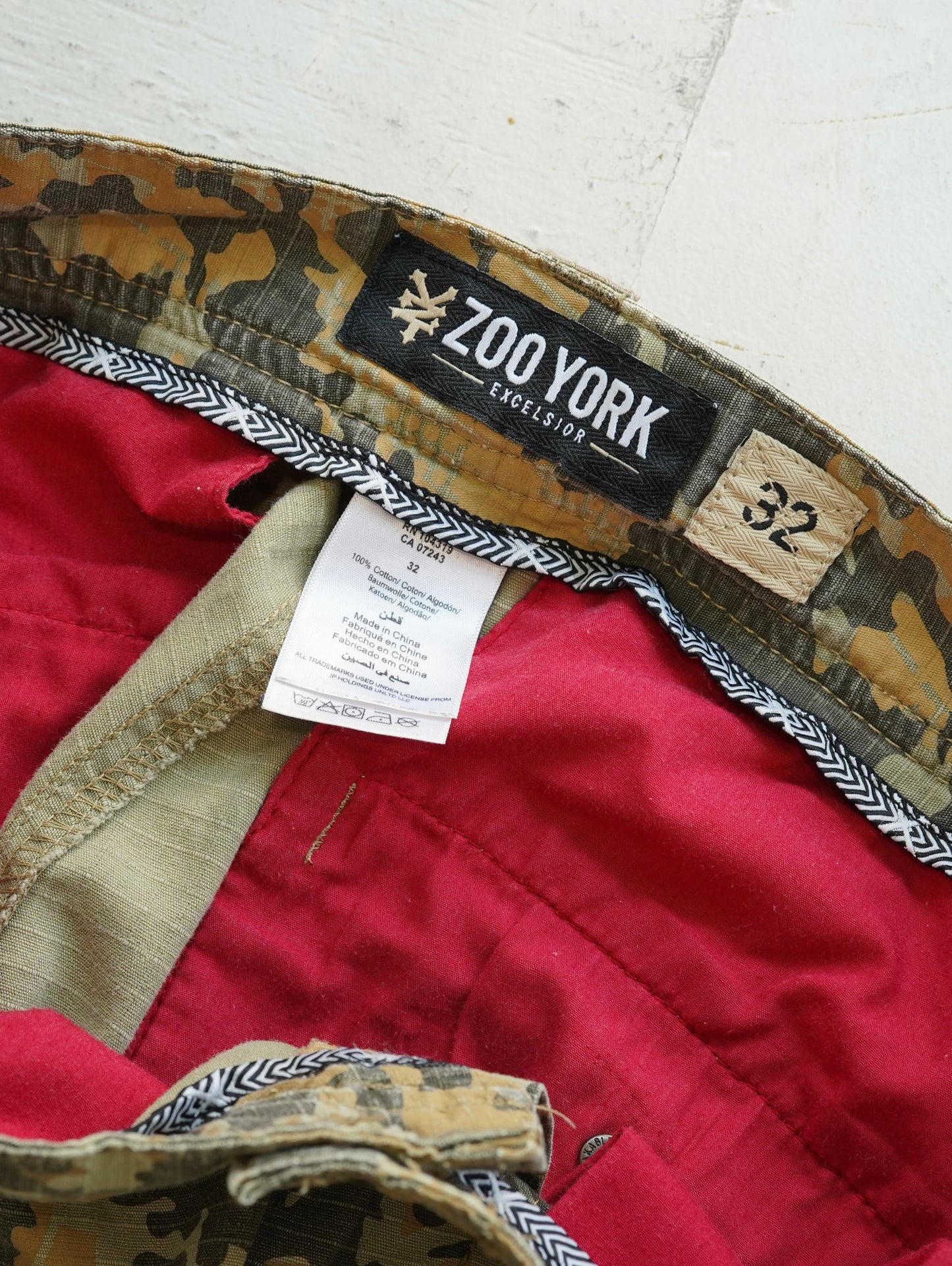 ZOO YORK Digital Camo Shorts