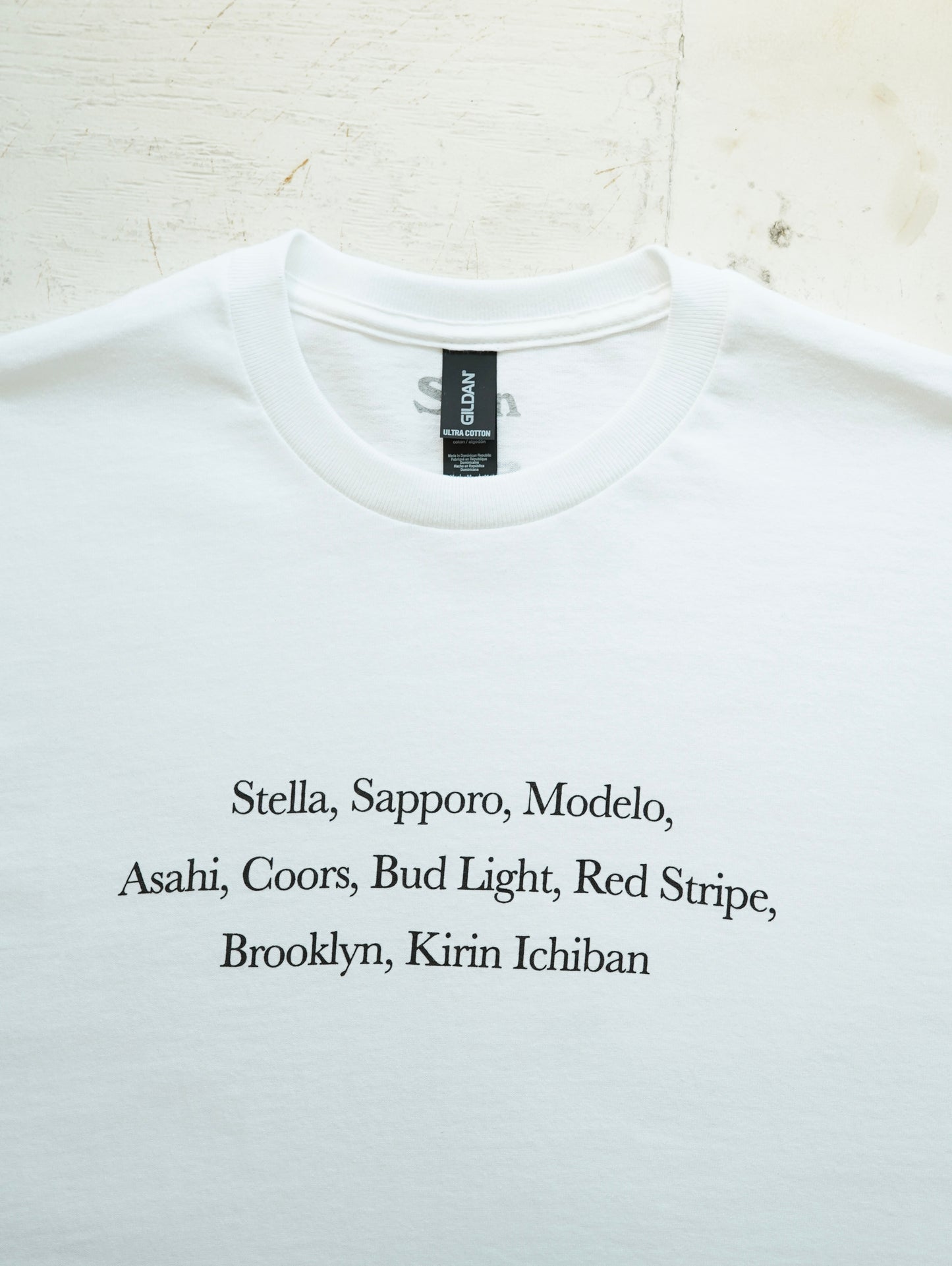 Slon "Beer of Choice" S/S Tee - White