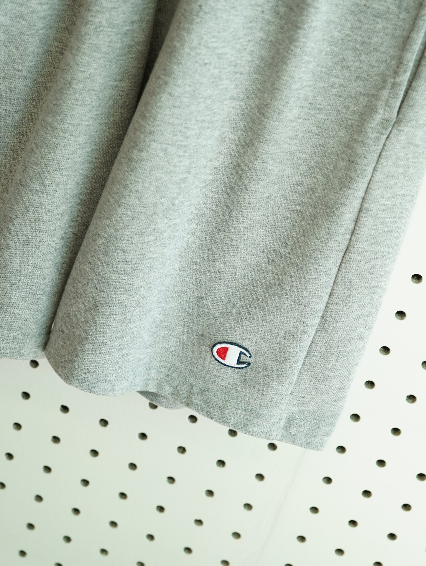 Champion Cotton Shorts - Heather Grey