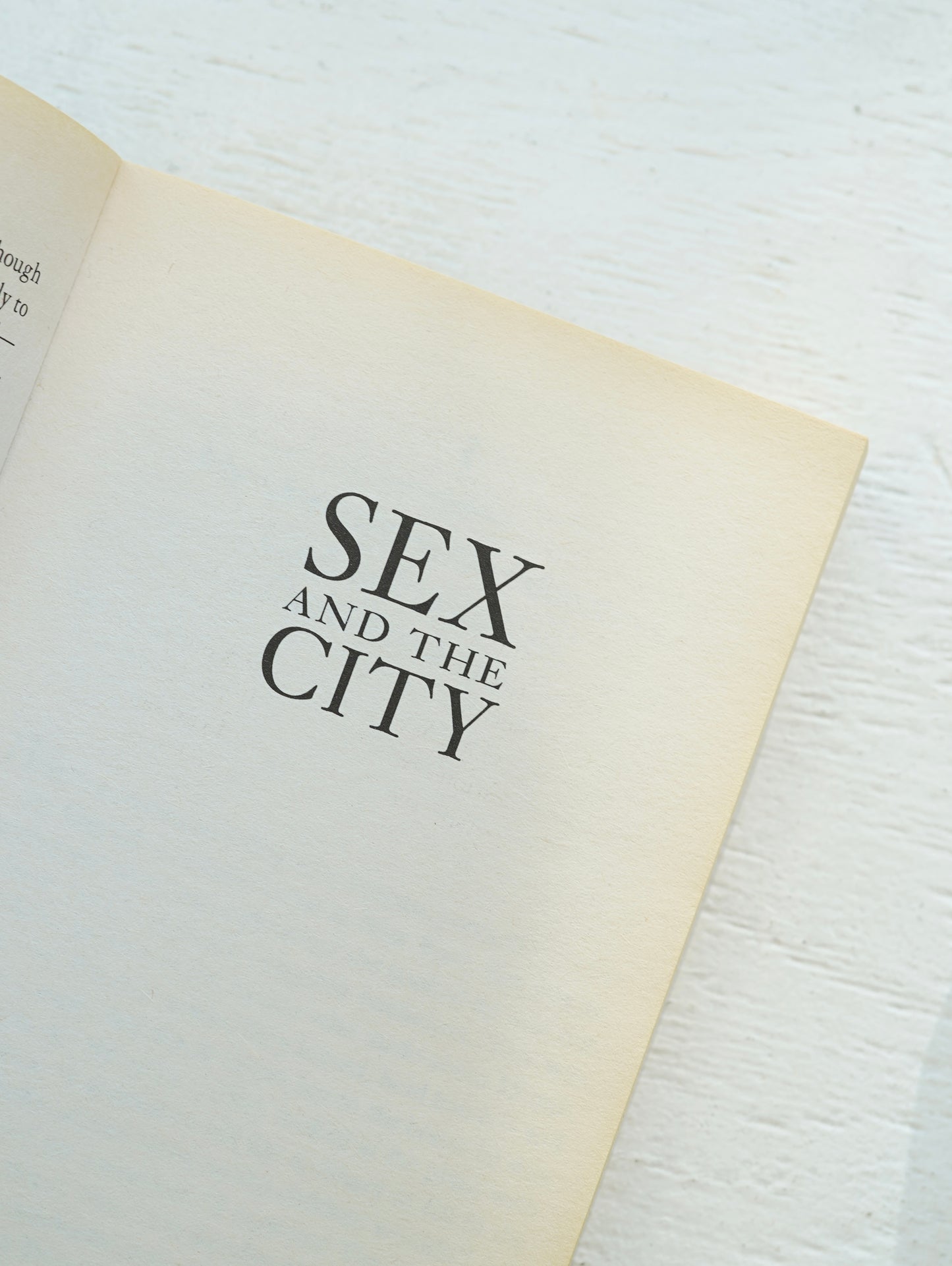 Slon Books - SEX AND THE CITY