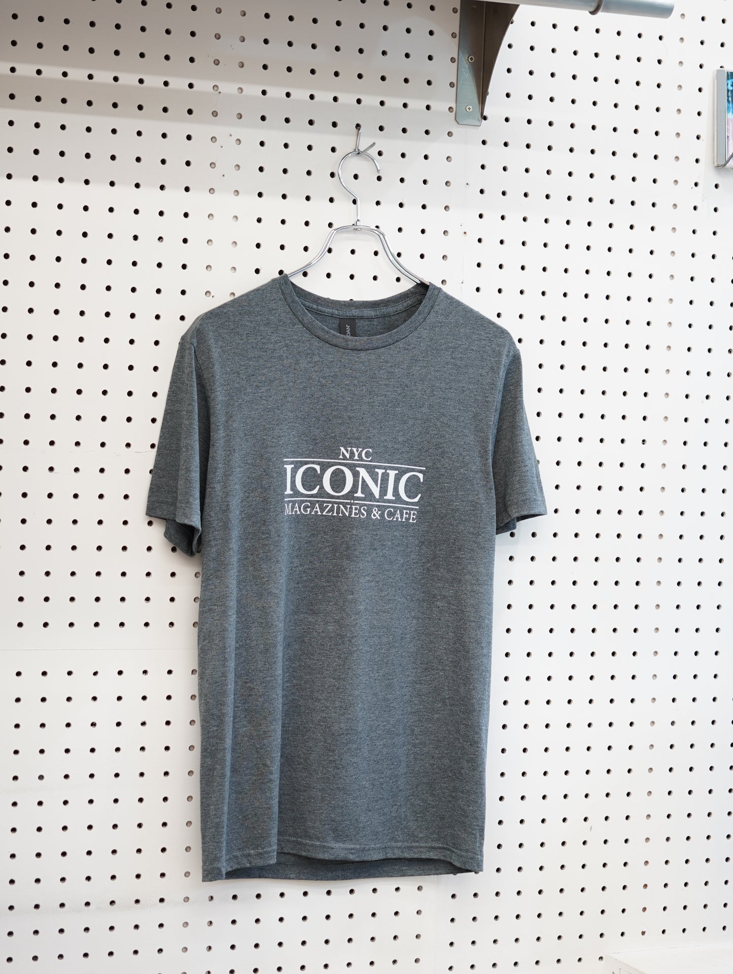 ICONIC Magazines NYC S/S Tee - Charcoal