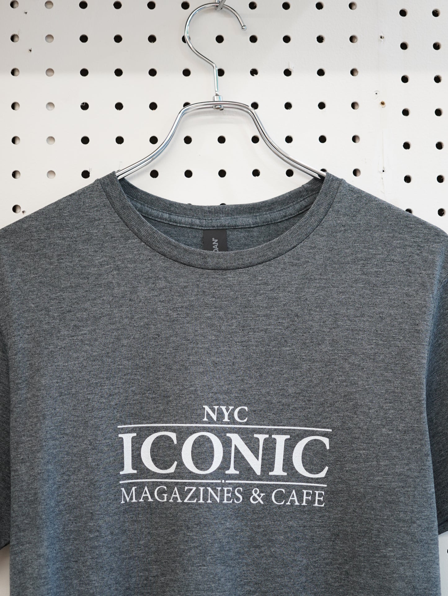 ICONIC Magazines NYC S/S Tee - Charcoal