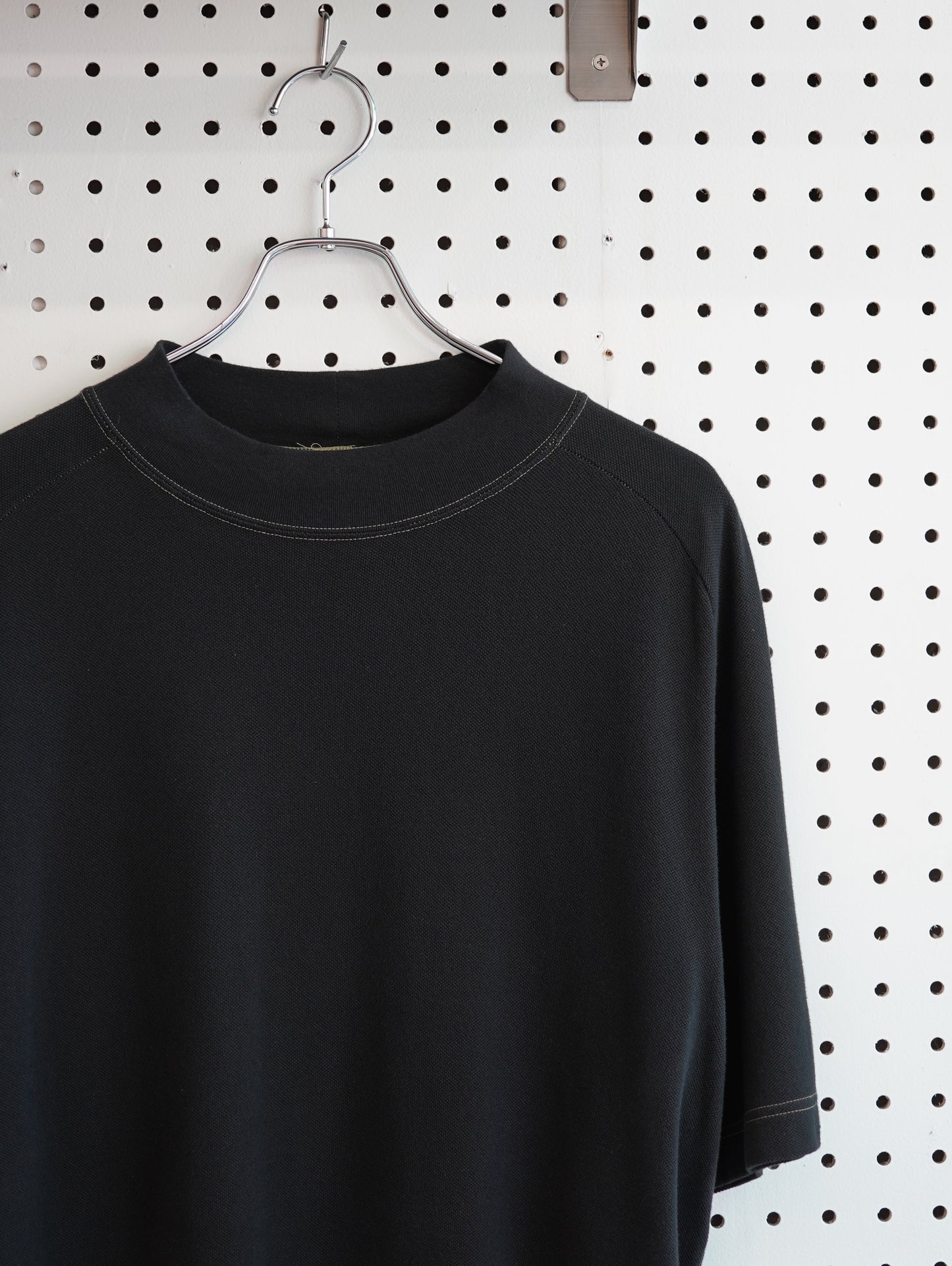STOCK NO: MOCK NECK SHORT SLEEVE  TEE