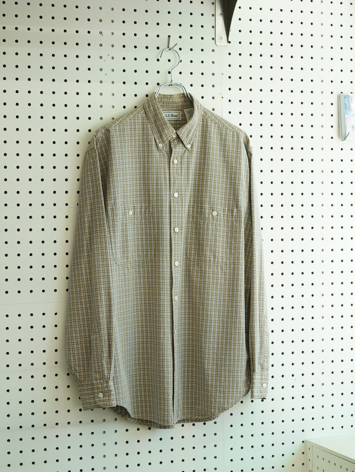 L.L.Bean Plaid L/S Shirt