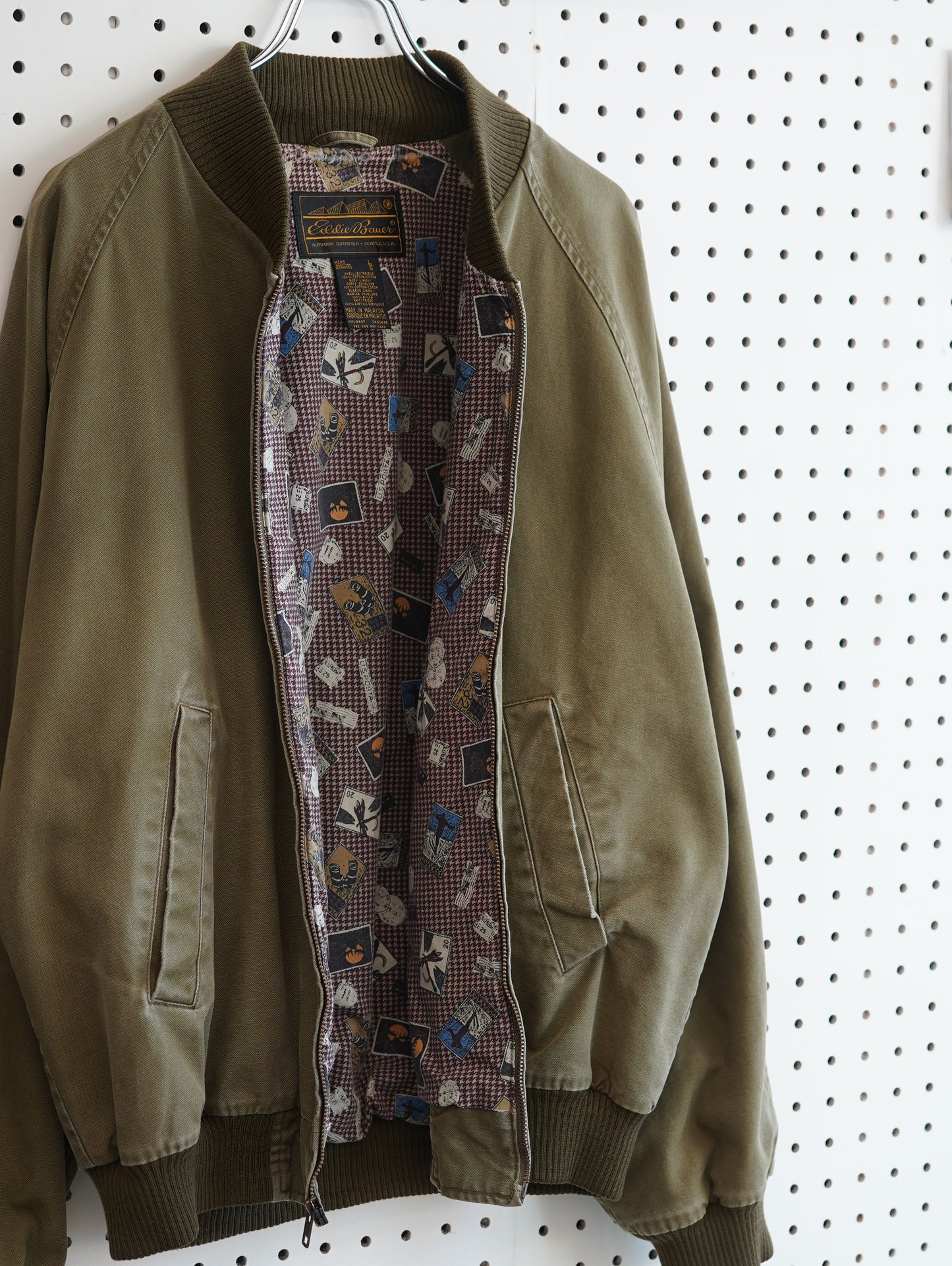 Eddie Bauer Cotton Bomber Jacket