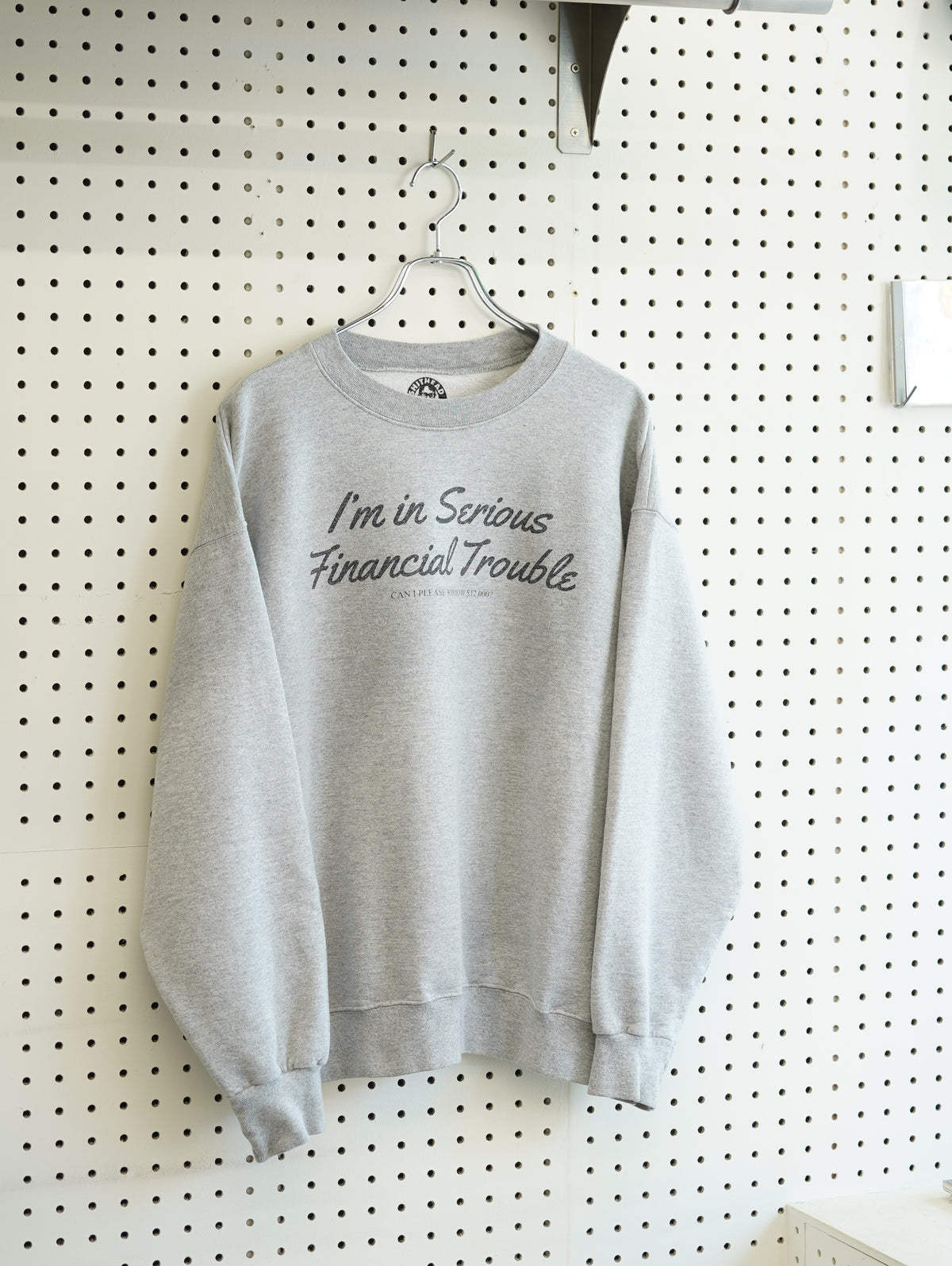 Shithead Steve "I’m in Serious Financial Trouble" Crewneck