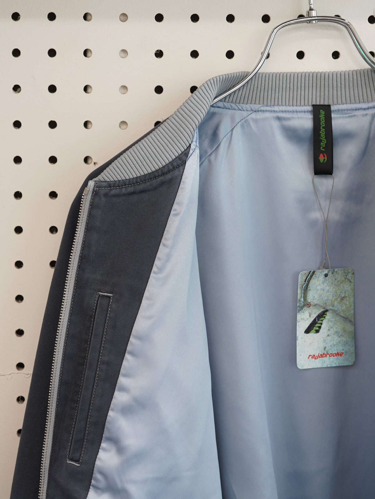 rajabrooke CHINO BOMBER JKT - LT.BLUE