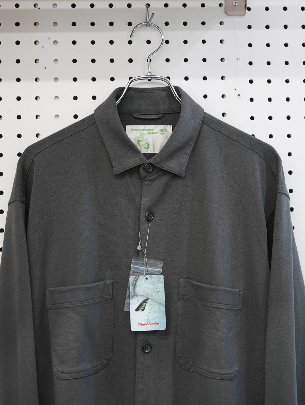 rajabrooke RAJERSEY SHIRT 2 - CHARCOAL
