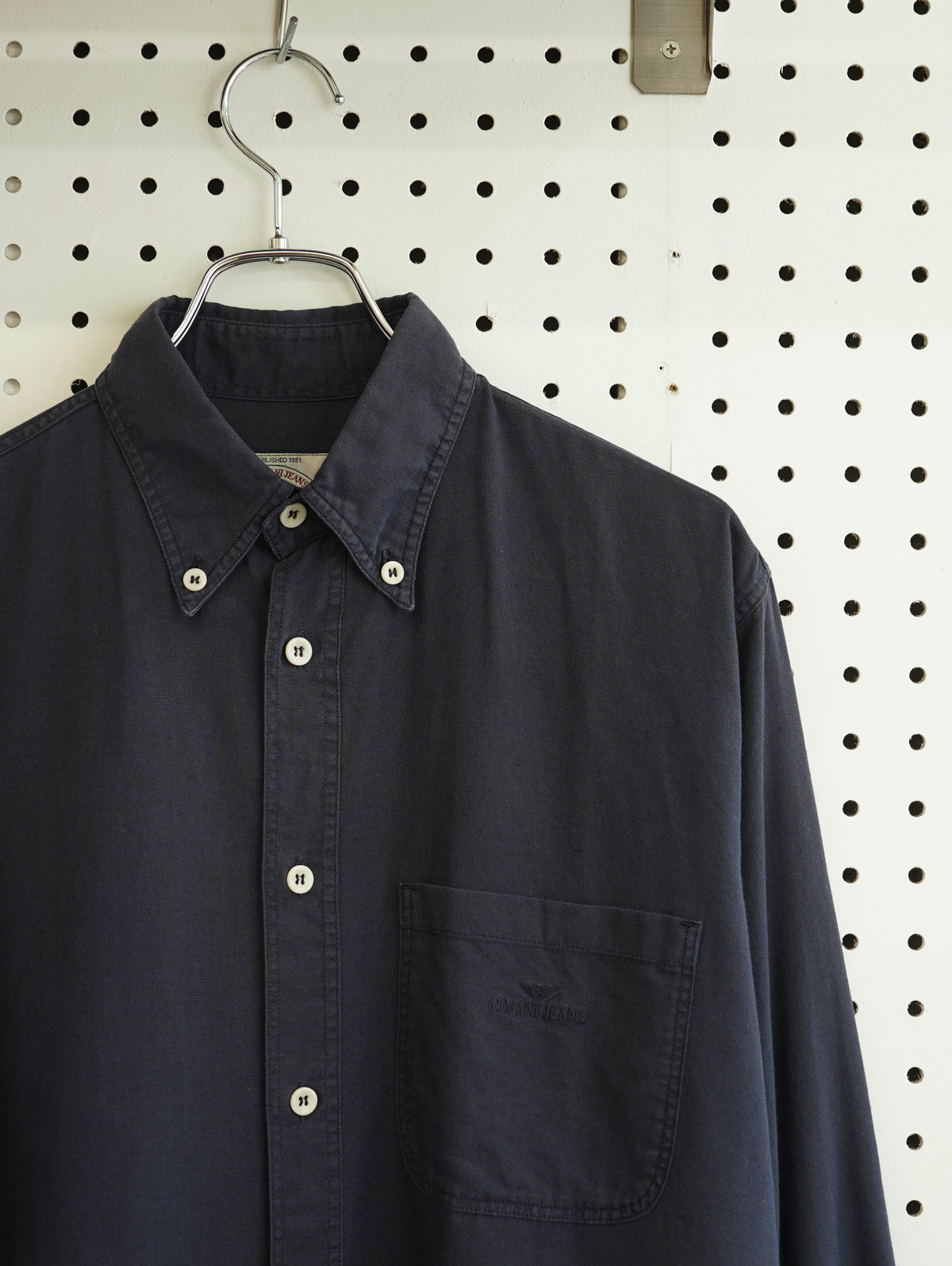 ARMANI JEANS Cotton/Linen L/S Shirt