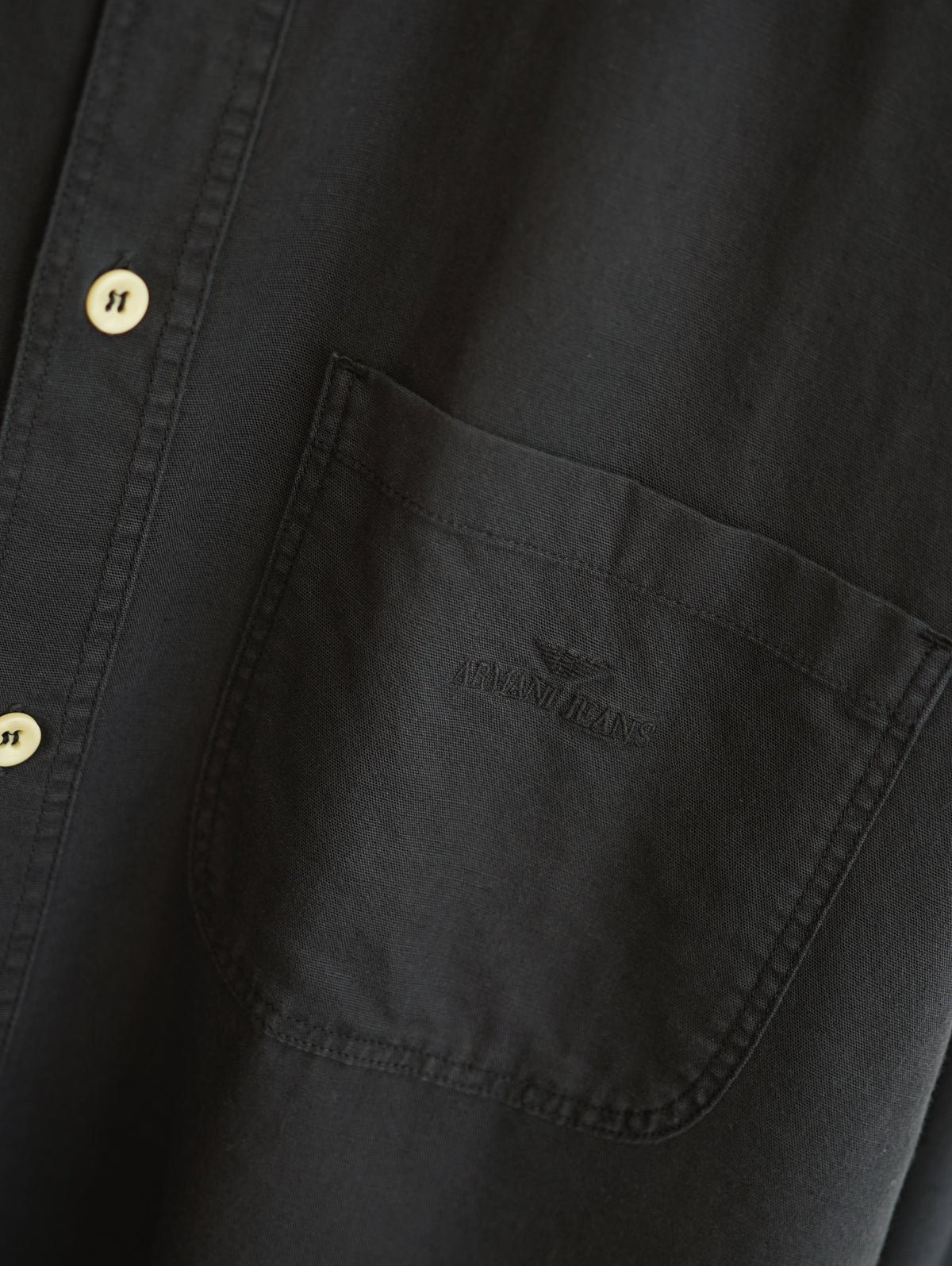 ARMANI JEANS Cotton/Linen L/S Shirt