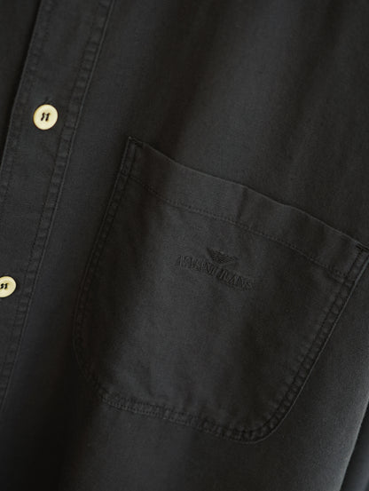 ARMANI JEANS Cotton/Linen L/S Shirt
