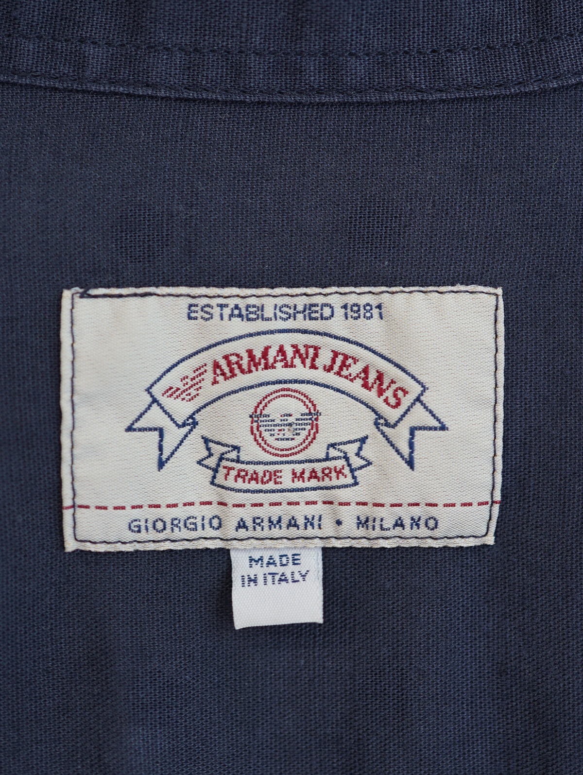 ARMANI JEANS Cotton/Linen L/S Shirt