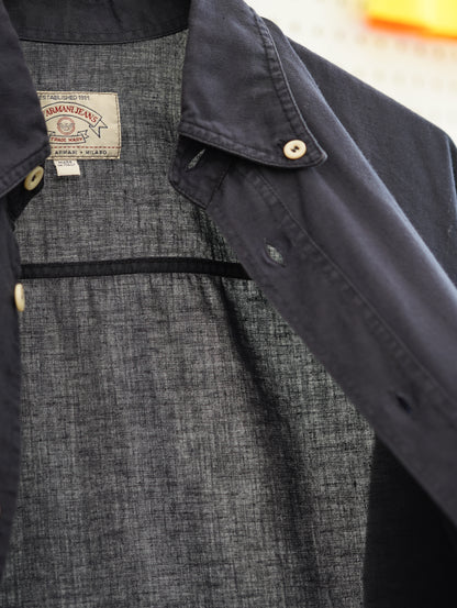 ARMANI JEANS Cotton/Linen L/S Shirt