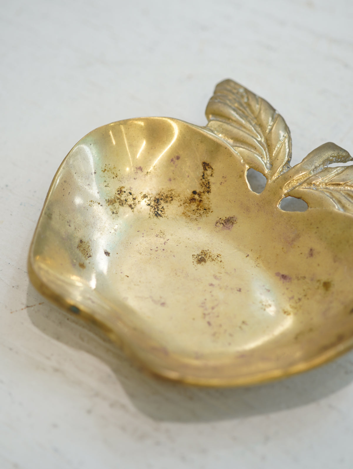 Golden Apple Ashtray