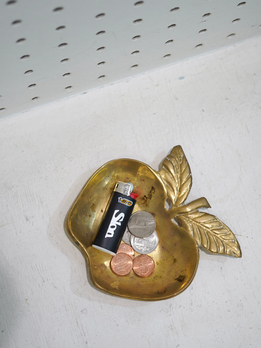 Golden Apple Ashtray