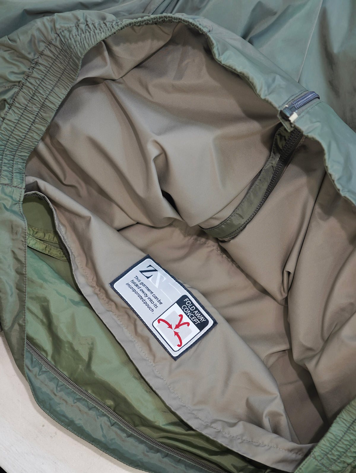 ZegnaSport LIGHT SHELL PROJECT Packable Jacket