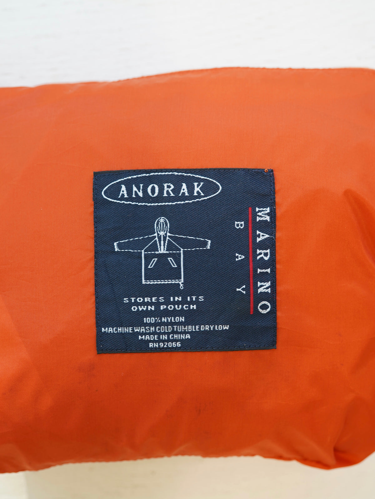 MARINO BAY Packable Anorak Jacket