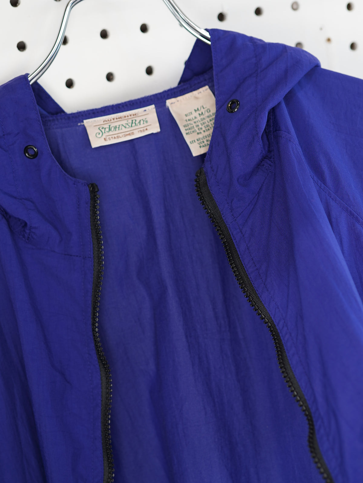 ST. JOHN'S BAY Full Zip Nylon Jacket