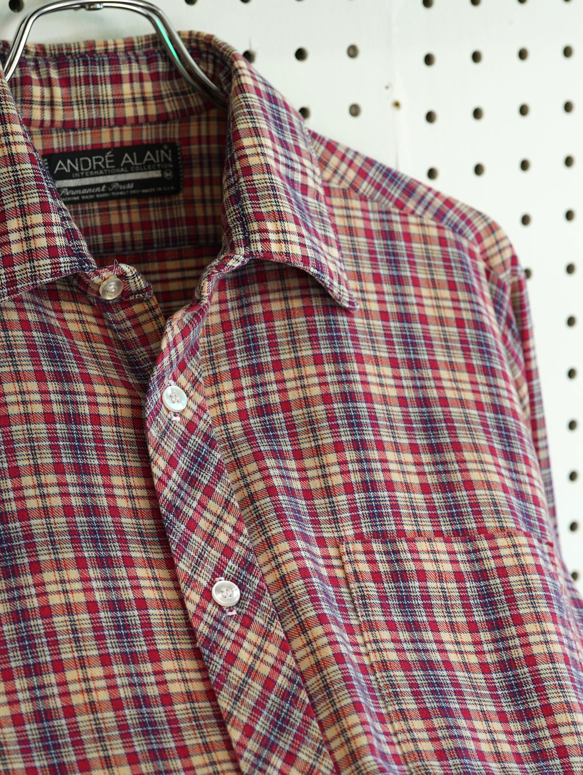 Andre Alain Plaid L/S Shirt