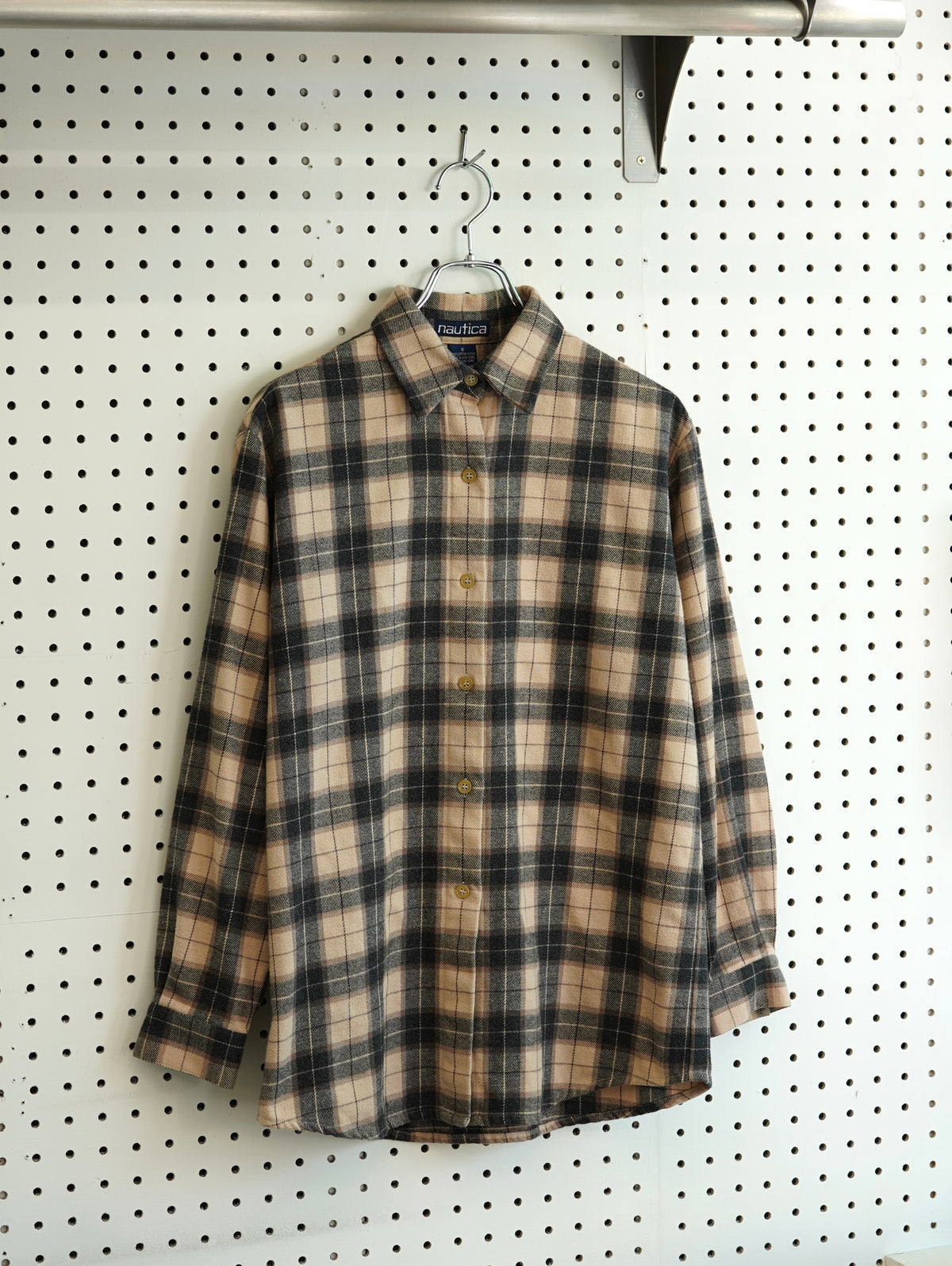 Nautica Flannel Plaid L/S Shirt