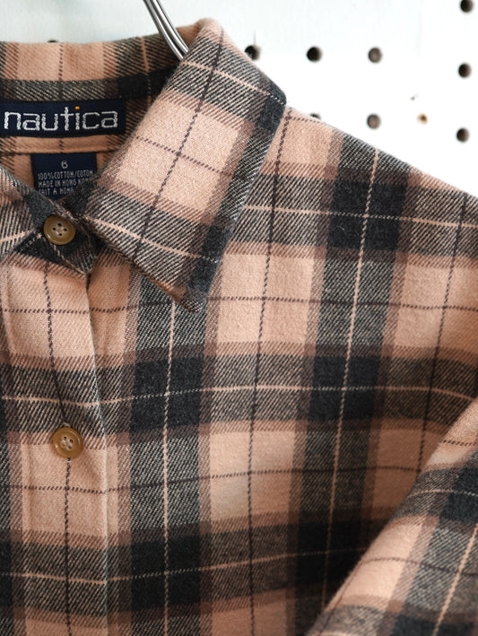 Nautica Flannel Plaid L/S Shirt