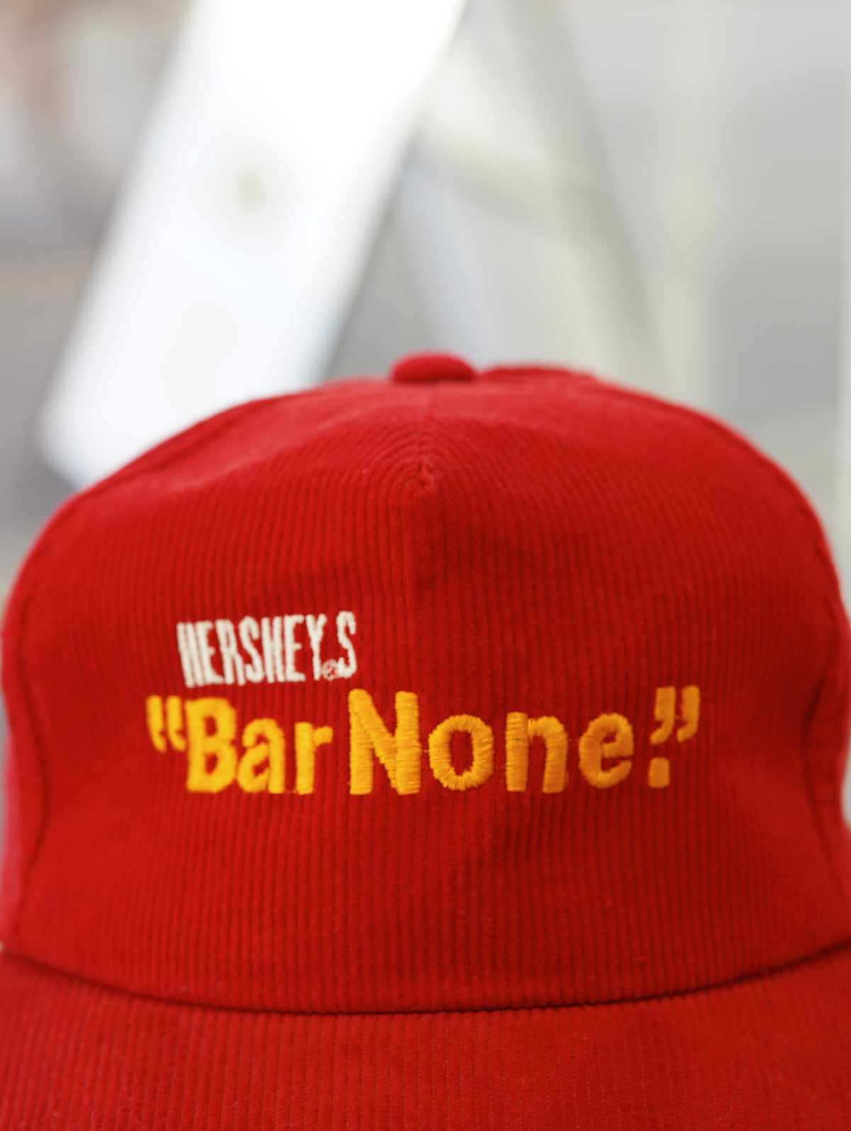 HERSHEY'S "Bar None." Corduroy SnapBack Cap