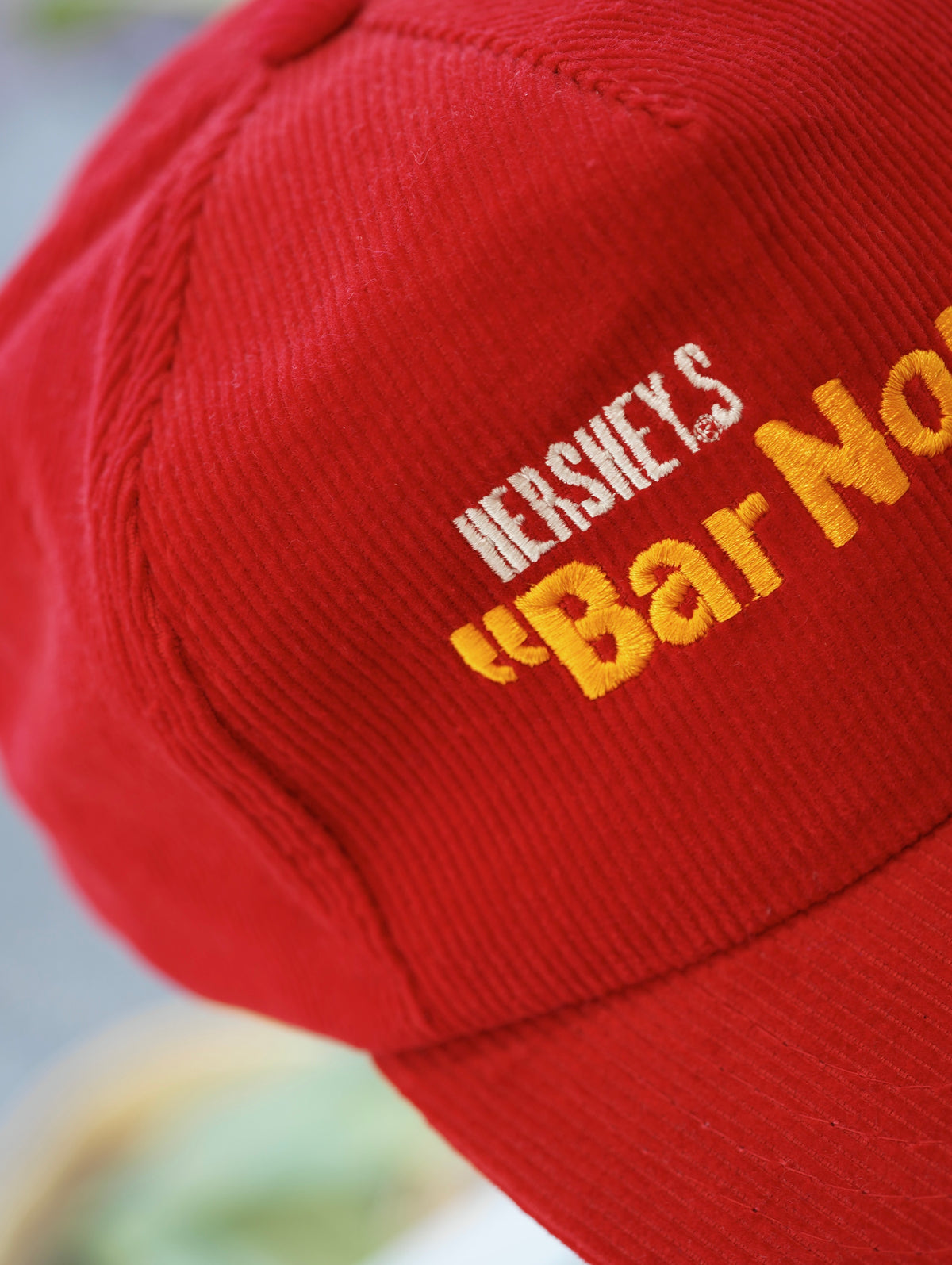 HERSHEY'S "Bar None." Corduroy SnapBack Cap