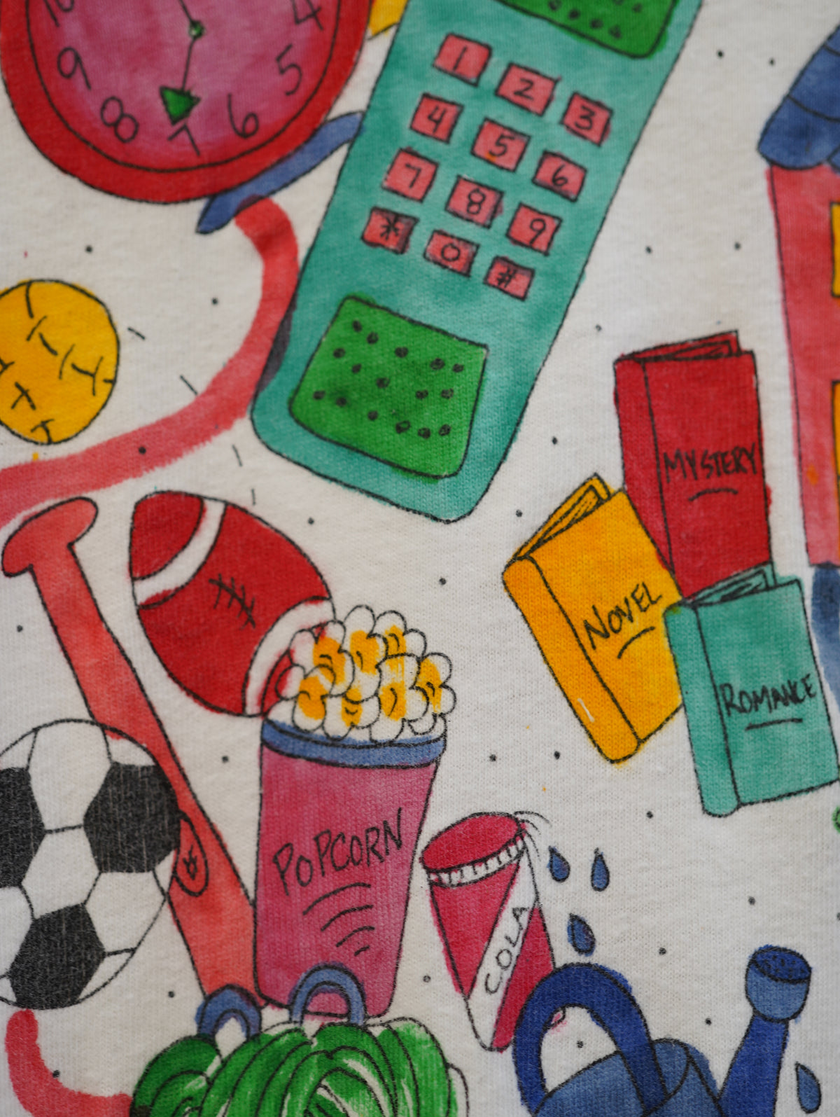 Mom's World Hand Drawing L/S Tee