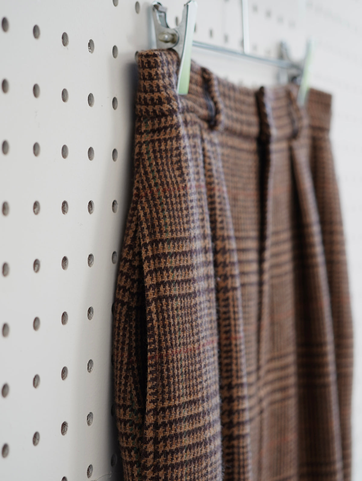 Ralph Lauren Plaid Wool Skirt