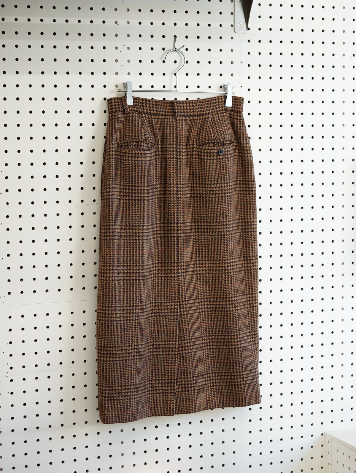 Ralph Lauren Plaid Wool Skirt
