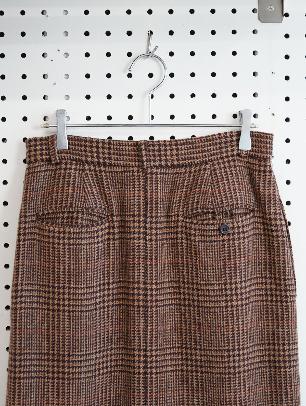 Ralph Lauren Plaid Wool Skirt