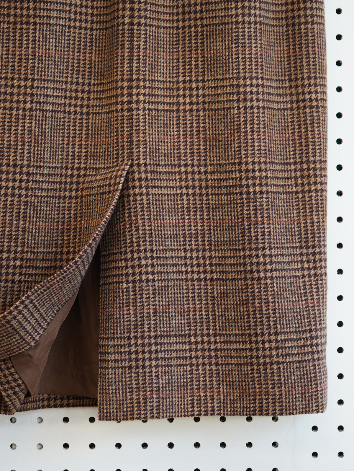 Ralph Lauren Plaid Wool Skirt