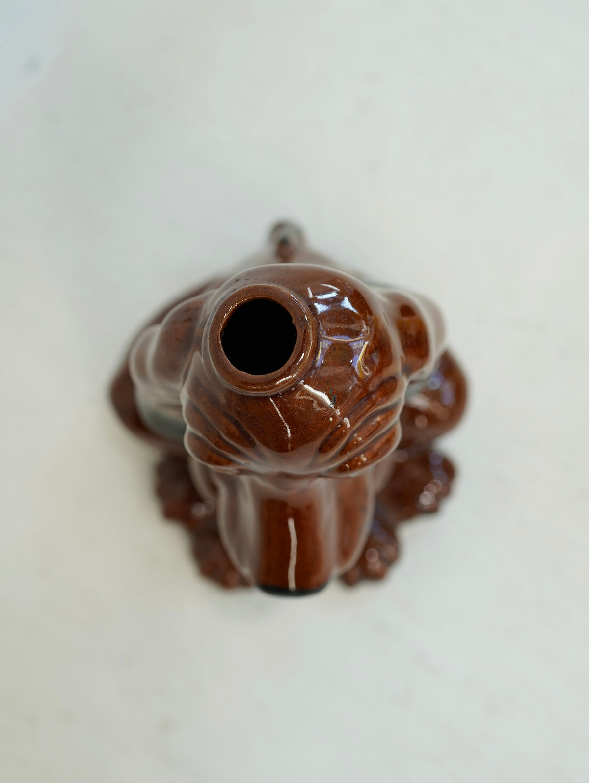 Basset Hound Ceramic Vase