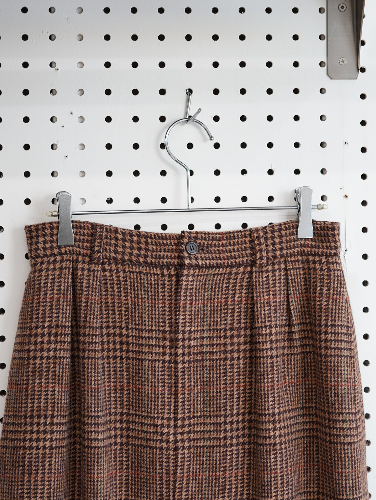 Ralph Lauren Plaid Wool Skirt