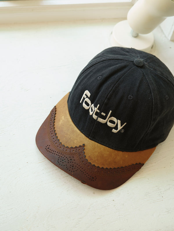 Foot-Joy Wingtip Leather Brim Cap