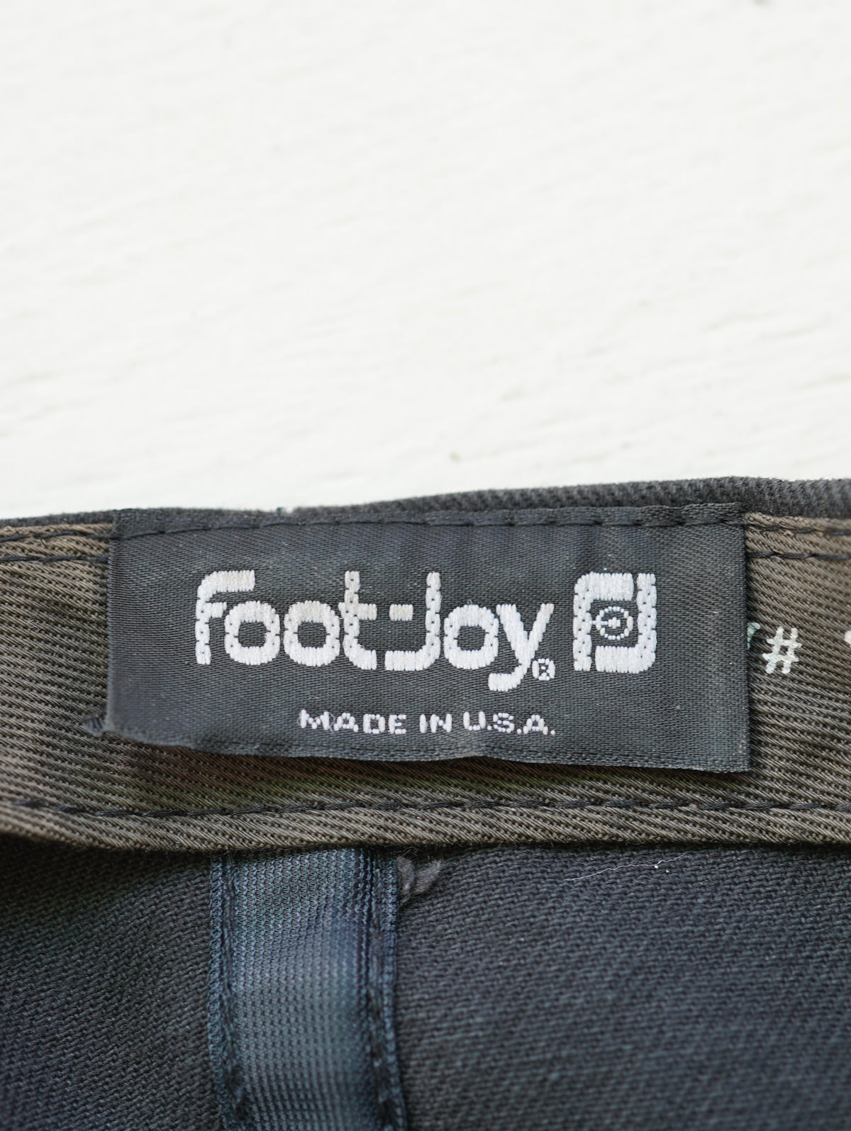 Foot-Joy Wingtip Leather Brim Cap