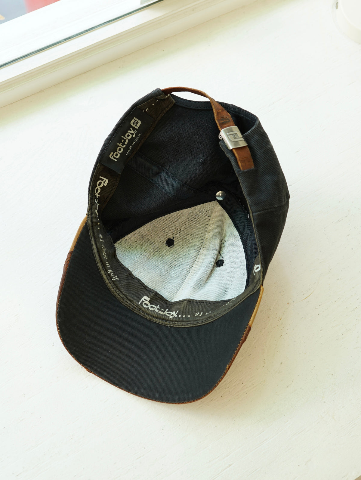 Foot-Joy Wingtip Leather Brim Cap