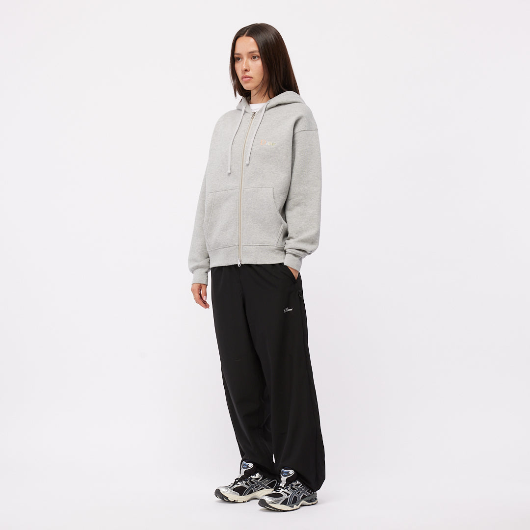 Dime Friends Zip Hoodie - Heather gray