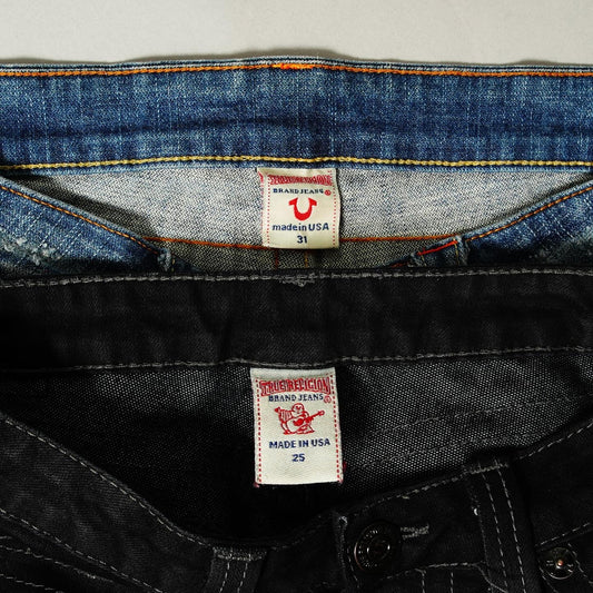 TRUE RELIGION Black Jeans
