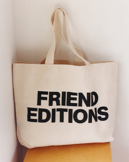 FRIEND EDITIONS Monogram Tote: Two Sided