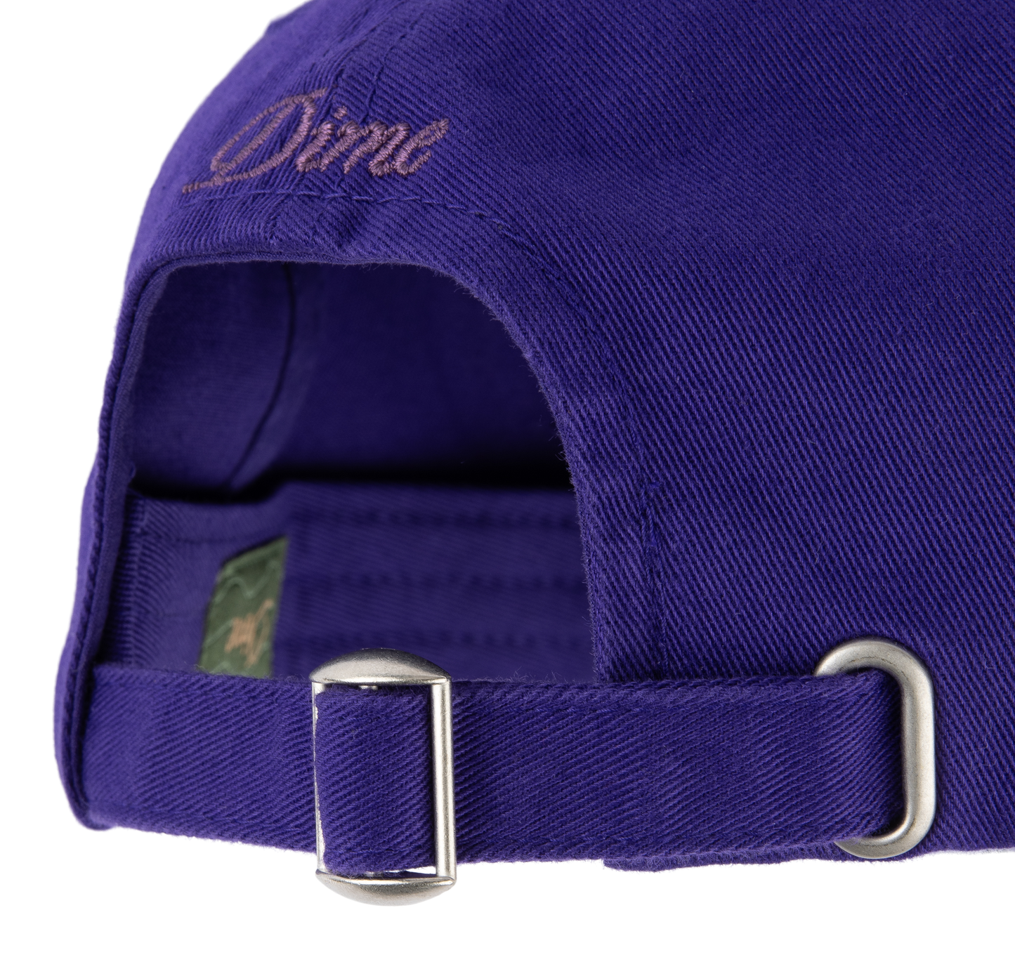 Dime Cursive Low Pro Cap - Purple x Black